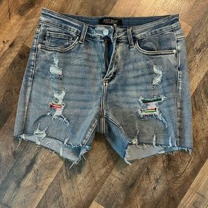 Judy blue jean shorts